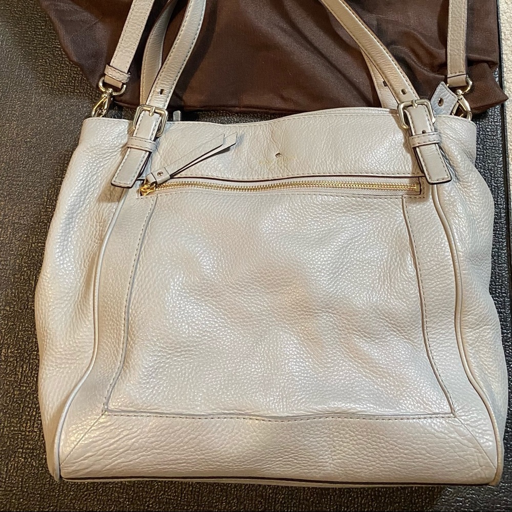 Kate Spade Pebbled Leather Large Shoulder Bag